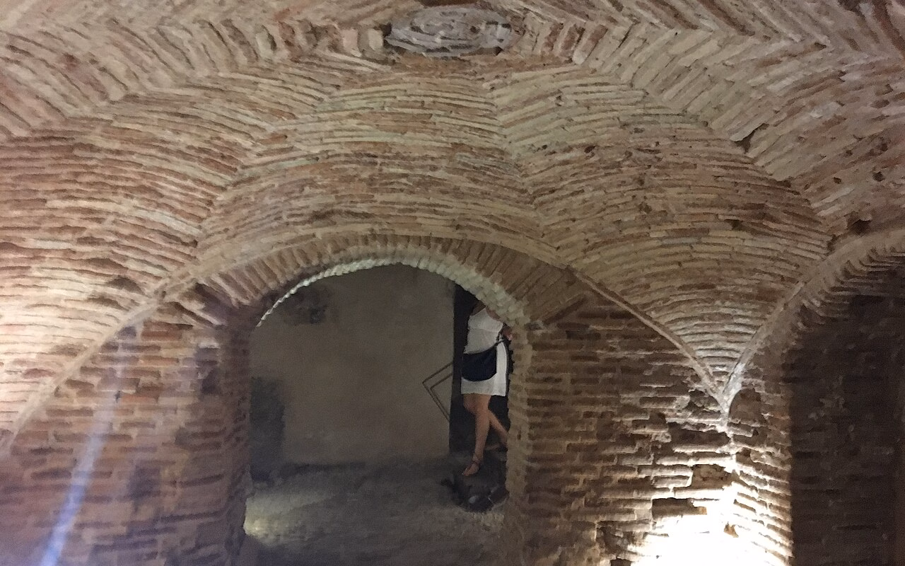 Imagen del Toledo subterráneo en la juderia