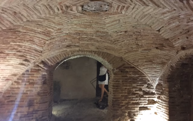 Imagen del Toledo subterráneo en la juderia